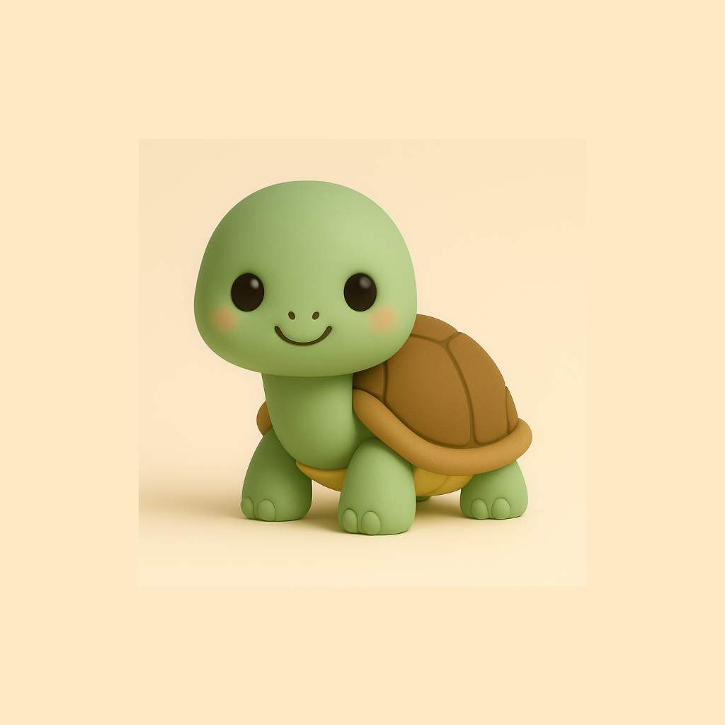 Figura para pintar | Tortuga